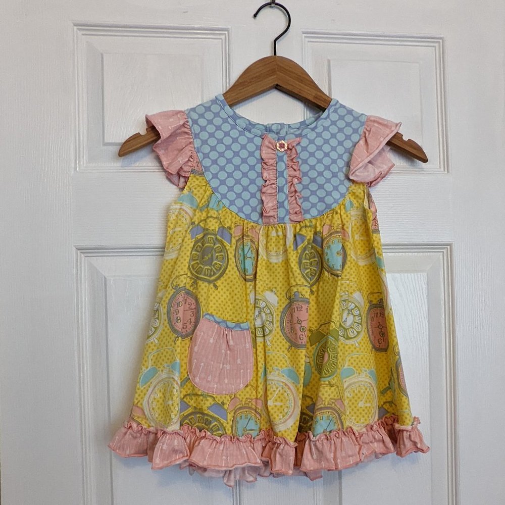 Shrimp and Grits Serendipity Swing Top Size 4 - 5